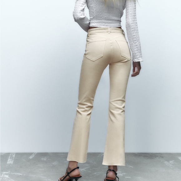 Zara cropped flare jeans - Picture 2 of 2